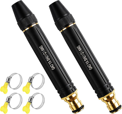 🔥LAST DAY -BUY 1 GET 1 FREE-$12.5 EACH🎁High Pressure Water Nozzle Spray Gun for Hose Pipes