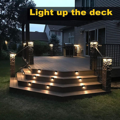 ✨ Transform Your Yard-BUY 4 GET 4 FREE-$4.5 EACH🎁Solar Deck Lights Outdoor