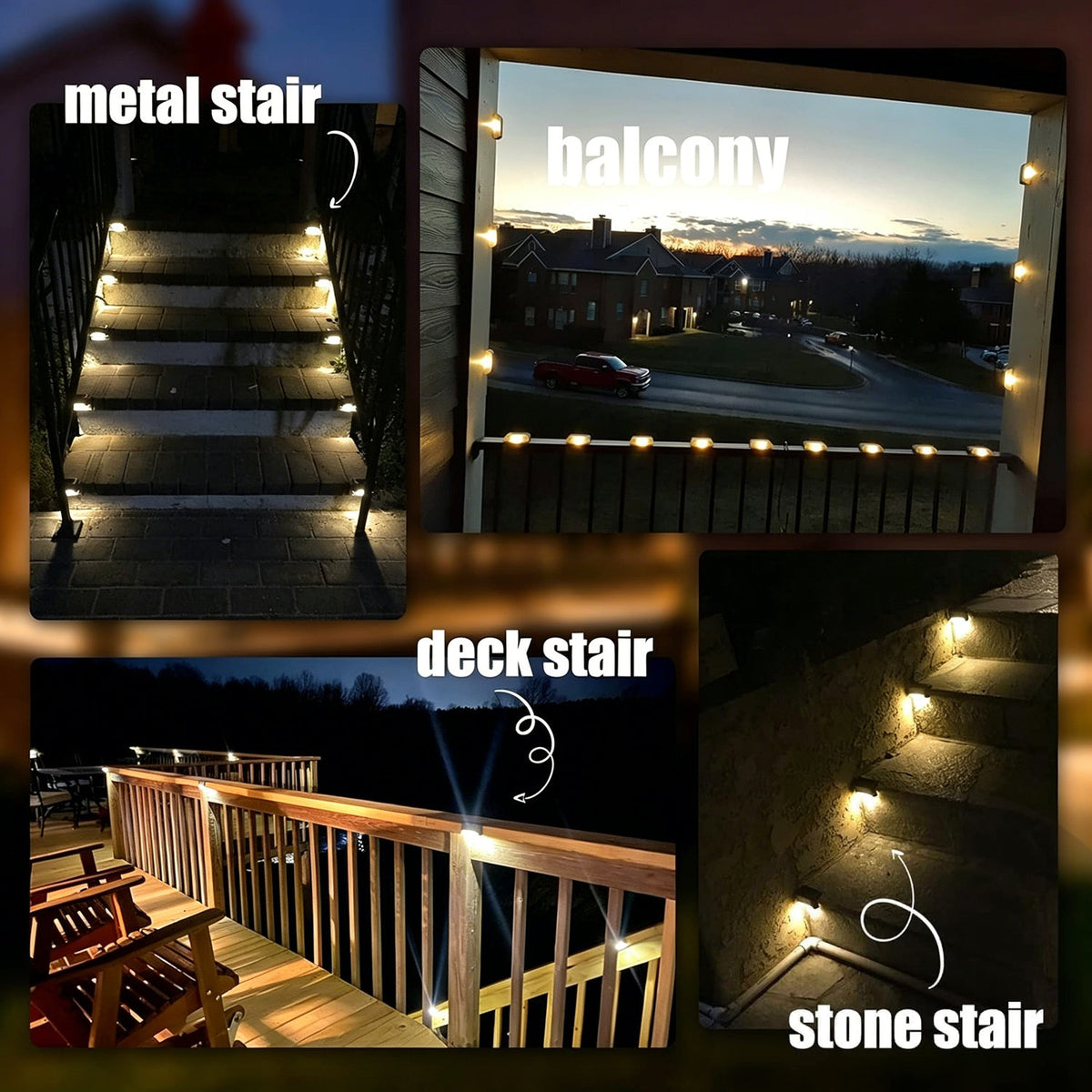 ✨ Transform Your Yard-BUY 4 GET 4 FREE-$4.5 EACH🎁Solar Deck Lights Outdoor