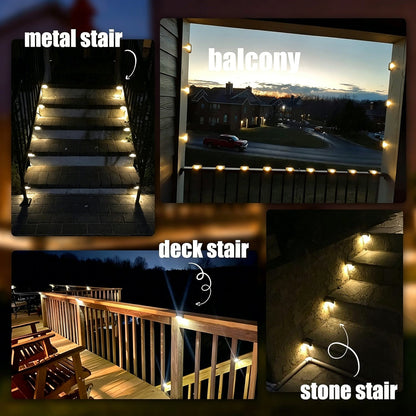 ✨ Transform Your Yard-BUY 4 GET 4 FREE-$4.5 EACH🎁Solar Deck Lights Outdoor