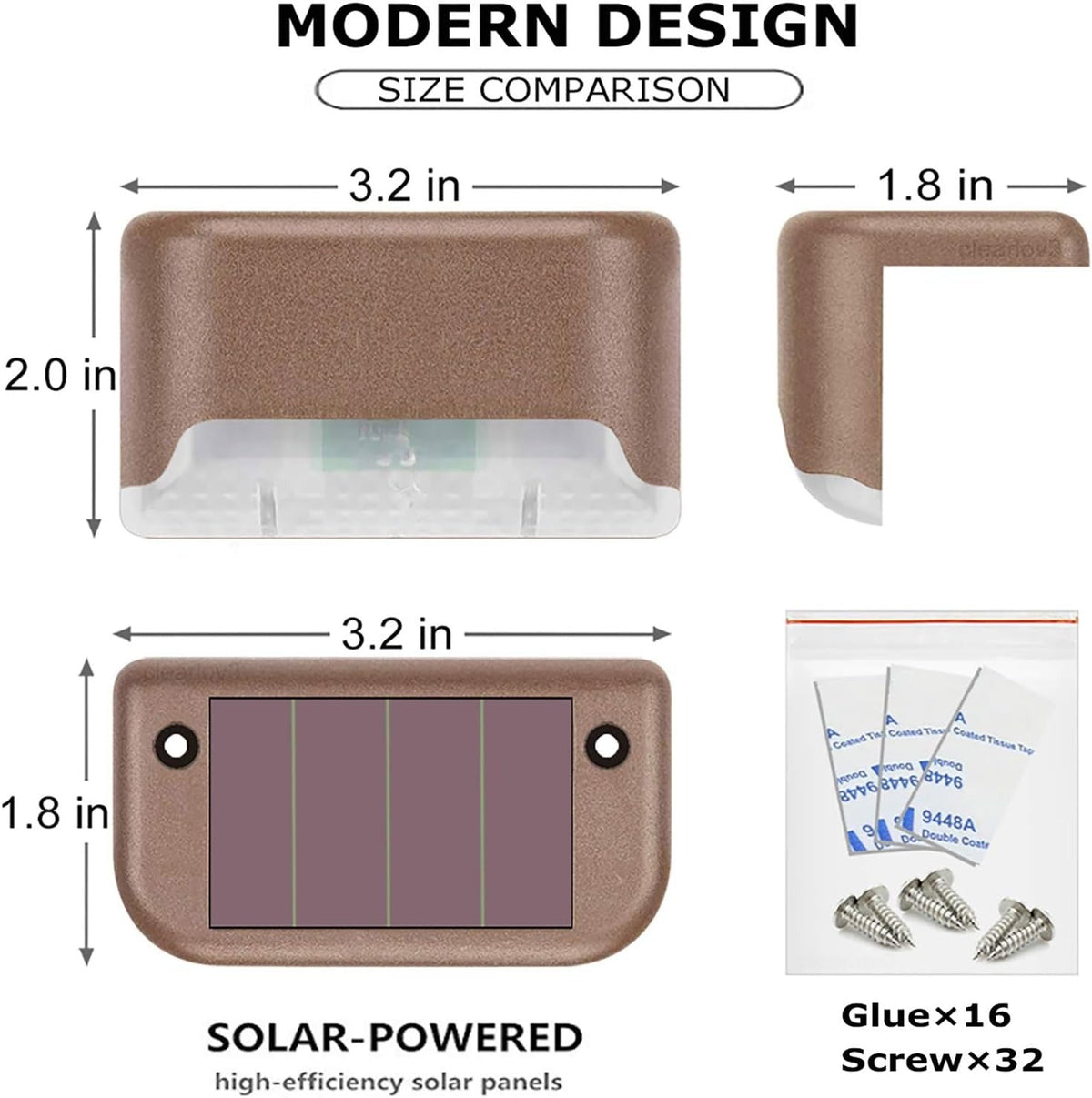 ✨ Transform Your Yard-BUY 4 GET 4 FREE-$4.5 EACH🎁Solar Deck Lights Outdoor