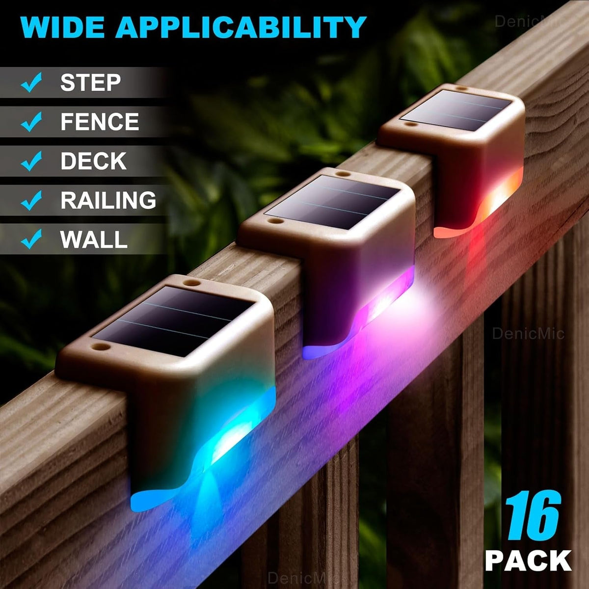 ✨ Transform Your Yard-BUY 4 GET 4 FREE-$4.5 EACH🎁Solar Deck Lights Outdoor