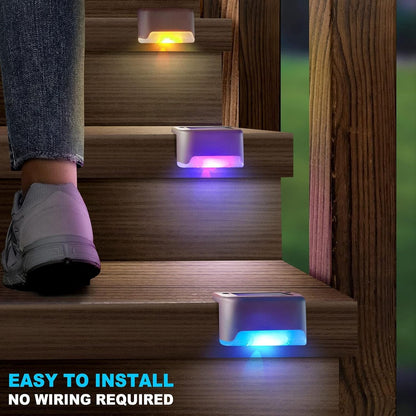 ✨ Transform Your Yard-BUY 4 GET 4 FREE-$4.5 EACH🎁Solar Deck Lights Outdoor