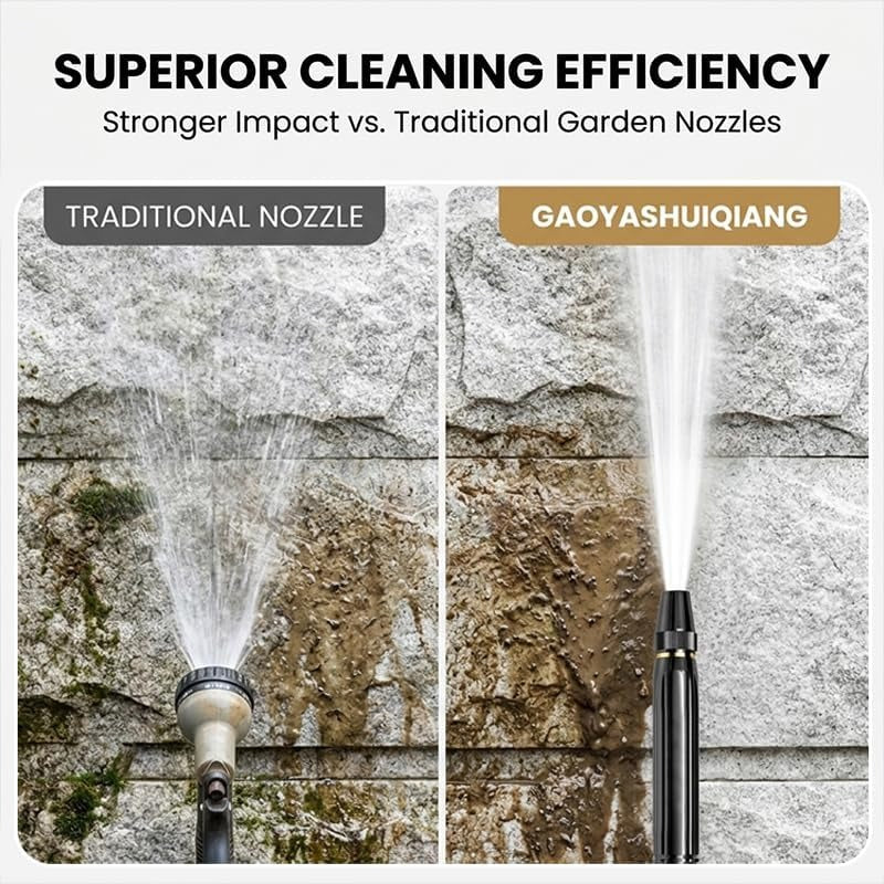 🔥LAST DAY -BUY 1 GET 1 FREE-$12.5 EACH🎁High Pressure Water Nozzle Spray Gun for Hose Pipes