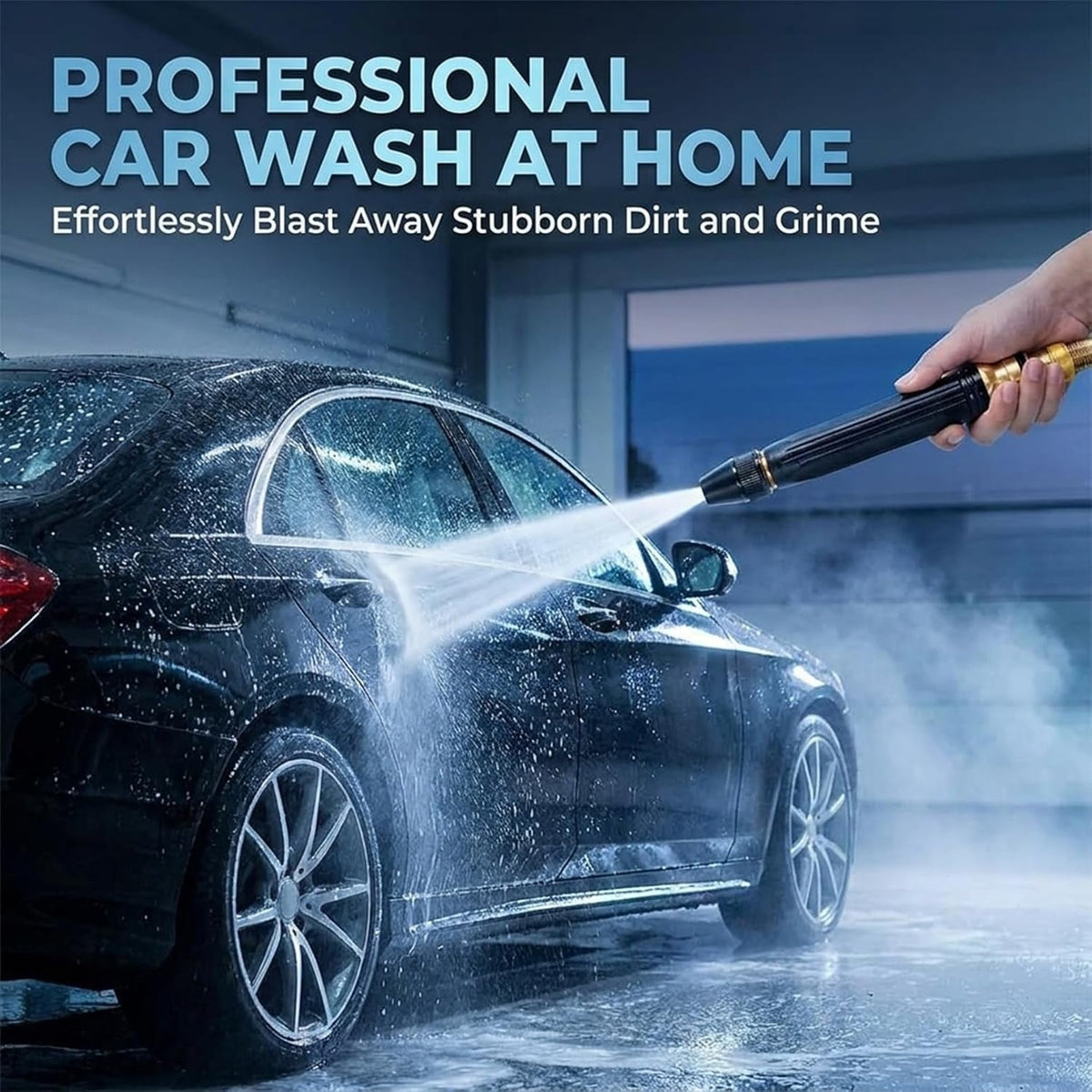 🔥LAST DAY -BUY 1 GET 1 FREE-$12.5 EACH🎁High Pressure Water Nozzle Spray Gun for Hose Pipes