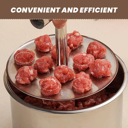 🔥🔥Last Day Buy 3 get 2 free—50% off🔥Kitchen form in stainless steel for meatballs