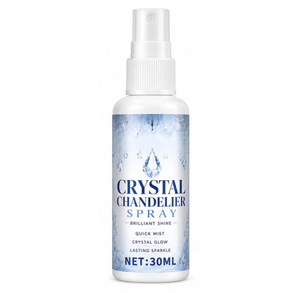 🔥🔥 LAST DAY – Buy 2 Get 4 FREE一$5.83 EACH🎁🔥 Crystal Chandelier Cleaner Spray + Cleaning Towel