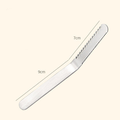 🔥 LAST DAY – Buy 2 Get 4 FREE一$5.83 EACH✨ Professional 304 Stainless Steel 3-in-1 Butter Knife and Spreader